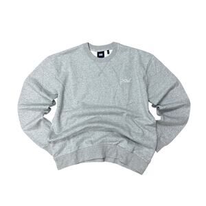 Kith Nelson Embroidered Logo Crewneck Grey M